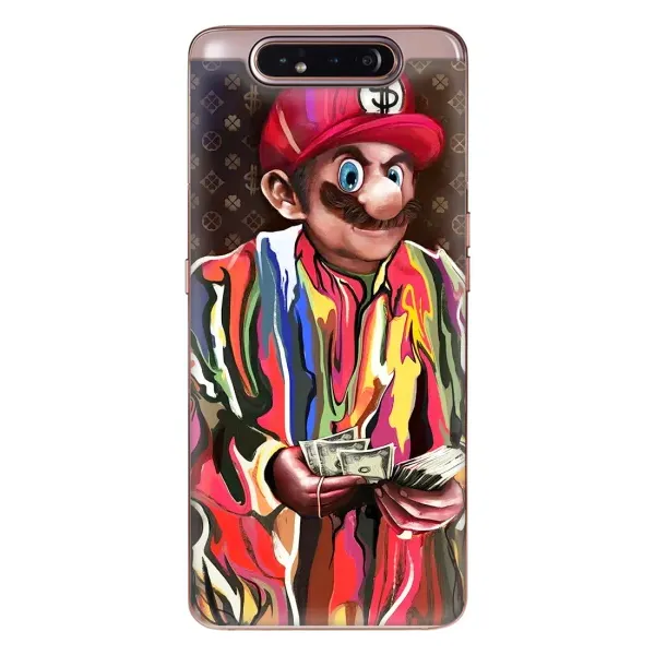Чохол з принтом «Mario LV» для Samsung Galaxy a80 2019 ( A805F )