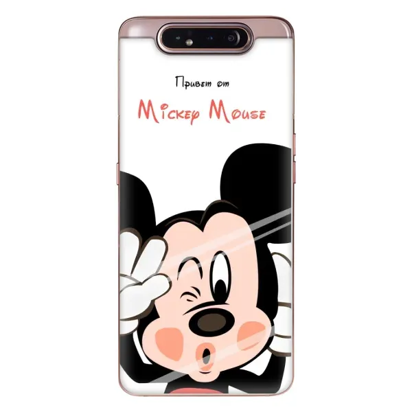 Чохол з принтом «Маус Міккі» для Samsung Galaxy a80 2019 ( A805F )