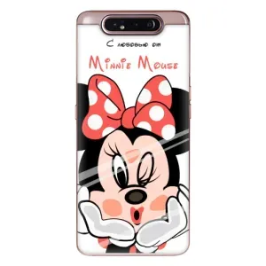Міккі Маус чохол для Samsung Galaxy a80 2019 ( A805F ) (AlphaPrint - Мультяшні) (Маус Мінні)