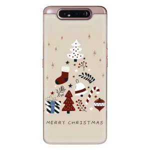 Різдвяні, Святкові Чохли для Самсунг Галаксі A80 2019 ( A805F ) (Merry Christmas)