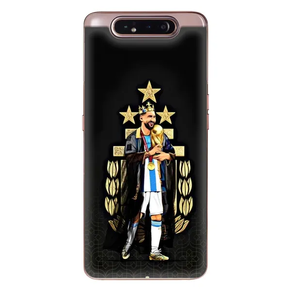 Чохол з принтом «Мессі Король» для Samsung Galaxy a80 2019 ( A805F ) Чохол з принтом «Мессі Король» для Samsung Galaxy a80 2019 ( A805F )
