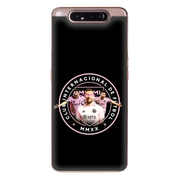 Чохол з принтом «Мессі в лого» для Samsung Galaxy a80 2019 ( A805F )