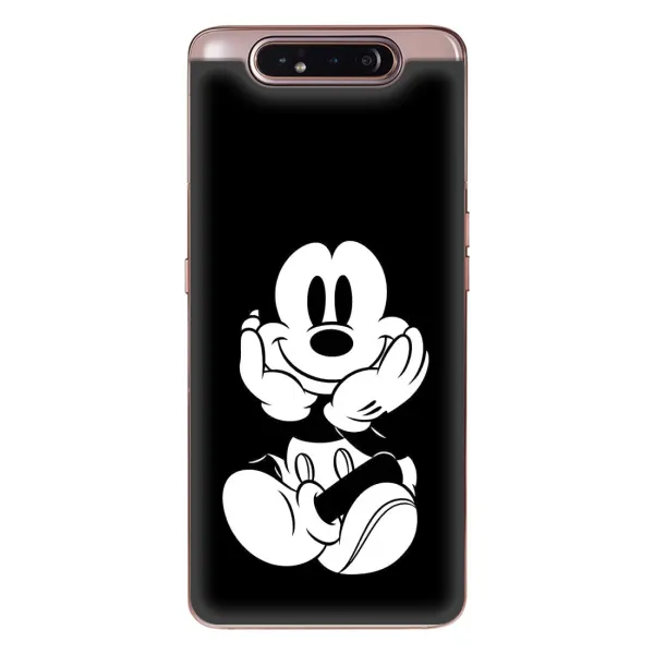 Чохол з принтом «Маус на чорному» для Samsung Galaxy a80 2019 ( A805F )