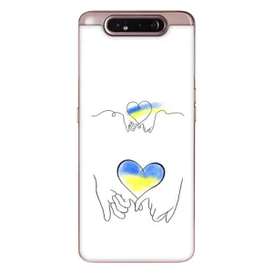 Чохол для Патріота України Samsung Galaxy a80 2019 ( A805F ) - (AlphaPrint) (Мир Україні)