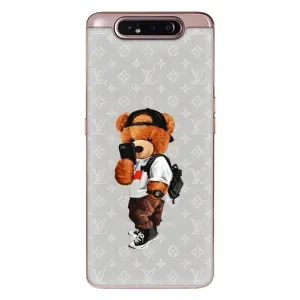 Брендновые Чехлы для Samsung Galaxy a80 2019 ( A805F ) - (PREMIUMPrint) (Мишка Луи)