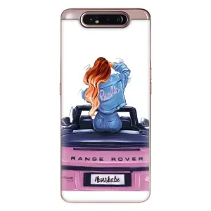 Чохол з друком для Samsung Galaxy a80 2019 ( A805F ) - (Мода) (AlphaPrint) (На машині)