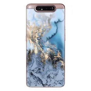 Мраморний чехол на Samsung Galaxy a80 2019 ( A805F ) (VPrint) (Ніжний мрамор)