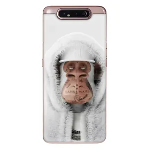 Чехлы с Обезьянами NFT для Samsung Galaxy a80 2019 ( A805F ) (AlphaPrint) (обезьяна NFT в тату)