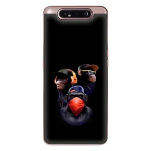 Чохол з Мавпами Samsung Galaxy a80 2019 ( A805F ) - (AlphaPrint) (Три мавпи)