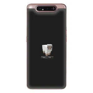Чохол Майнкрафт на Samsung Galaxy a80 2019 ( A805F ) (AlphaPrint) Minecraft (Овечка Майнкрафт)
