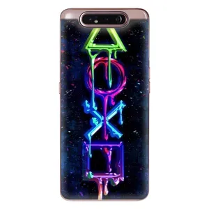 Чохли з тематикою Кіберспорт для Samsung Galaxy a80 2019 ( A805F ) (VPrint) (Pleystation лого)