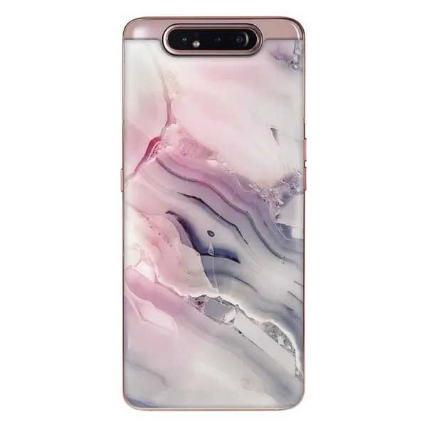 Чехол с принтом «Пурпурный Мрамор» для Samsung Galaxy a80 2019 ( A805F )