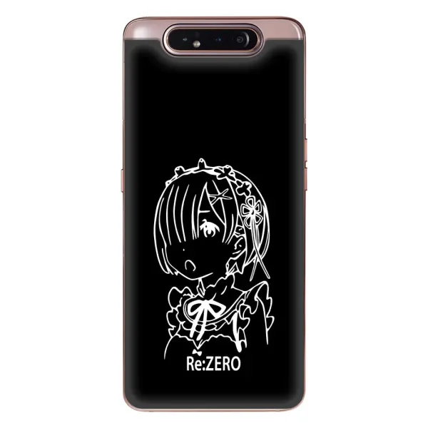 Чохол з принтом «Re: Zero» для Samsung Galaxy a80 2019 ( A805F ) Чохол з принтом «Re: Zero» для Samsung Galaxy a80 2019 ( A805F )