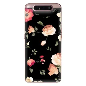 Чохли з квітами для Samsung Galaxy a80 2019 ( A805F ) (VPrint) (Трояндочки)