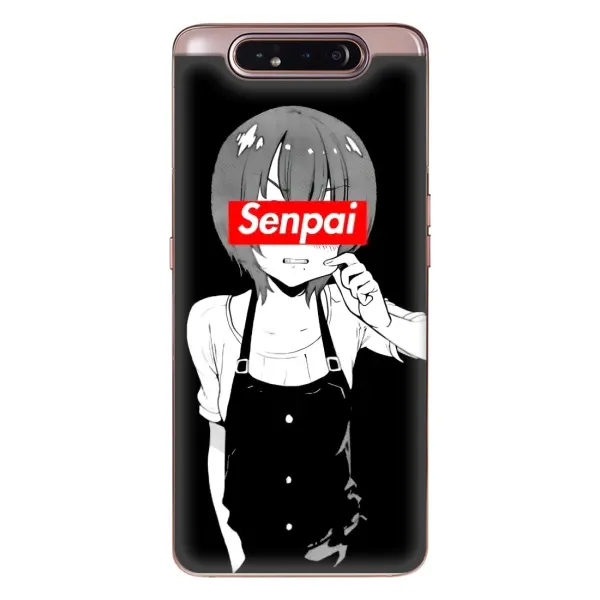 Чохол з принтом «Senpai» для Samsung Galaxy a80 2019 ( A805F ) Чохол з принтом «Senpai» для Samsung Galaxy a80 2019 ( A805F )