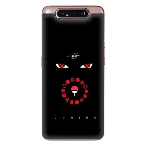 Чохли на тему: Ітачи Учіха для Samsung Galaxy a80 2019 ( A805F ) (AlphaPrint) (очі Ітачі)