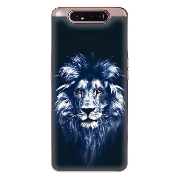 Чохол з принтом «Синій Лев» для Samsung Galaxy a80 2019 ( A805F ) Чохол з принтом «Синій Лев» для Samsung Galaxy a80 2019 ( A805F )