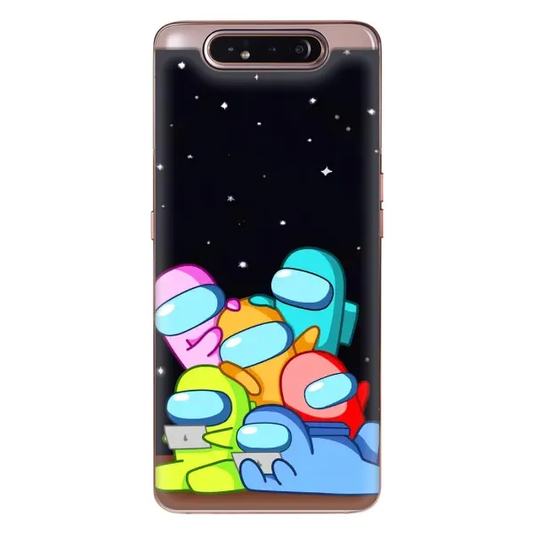 Чехол с принтом «Скины в космосе» для Samsung Galaxy a80 2019 ( A805F )