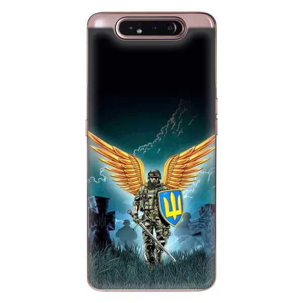 Чохол з принтом «Солдат ЗСУ» для Samsung Galaxy a80 2019 ( A805F ) Чохол з принтом «Солдат ЗСУ» для Samsung Galaxy a80 2019 ( A805F )