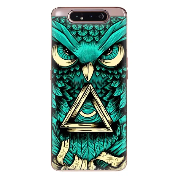 Чохол з принтом «Сова з оком» для Samsung Galaxy a80 2019 ( A805F ) Чохол з принтом «Сова з оком» для Samsung Galaxy a80 2019 ( A805F )