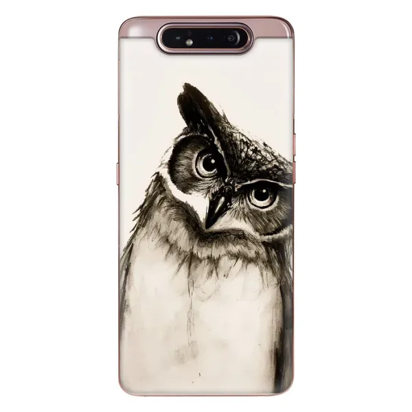 Чохол з принтом «Сова» для Samsung Galaxy a80 2019 ( A805F ) Чохол з принтом «Сова» для Samsung Galaxy a80 2019 ( A805F )