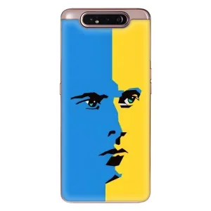 Украинские Чехлы для Samsung Galaxy a80 2019 ( A805F ) с картинкой УПА (AlphaPrint) (Степан Бандера)