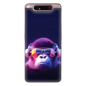Чохол з Мавпами Samsung Galaxy a80 2019 ( A805F ) - (AlphaPrint) (Стильна мавпа)