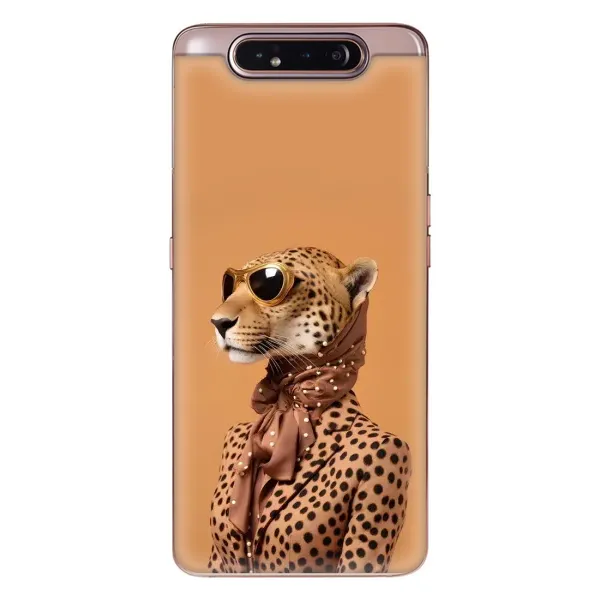 Чохол з принтом «Стильний леопард» для Samsung Galaxy a80 2019 ( A805F ) Чохол з принтом «Стильний леопард» для Samsung Galaxy a80 2019 ( A805F )