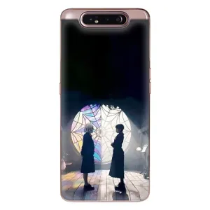 Чехлы Венсдей на Samsung Galaxy a80 2019 ( A805F ) Уэнсдей (AlphaPrint) (Уэнздей и Инид)