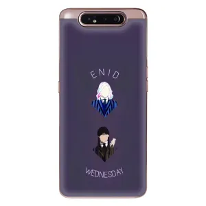 Чехлы Венсдей на Samsung Galaxy a80 2019 ( A805F ) Уэнсдей (AlphaPrint) (Уэнздей и подруга)
