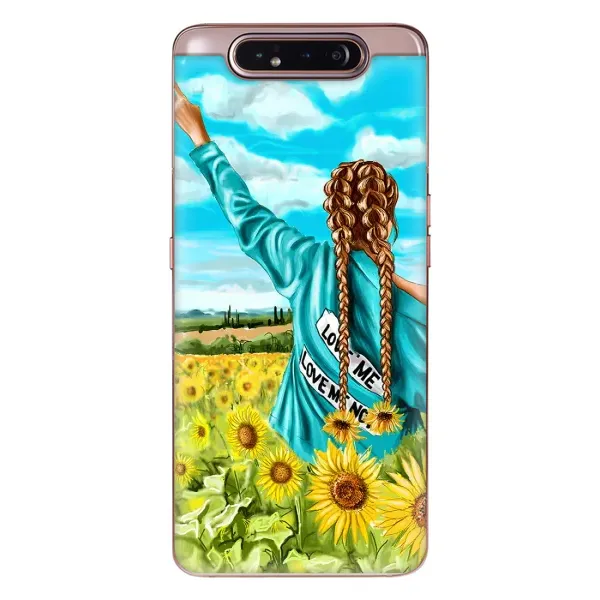 Чохол з принтом «Україночка» для Samsung Galaxy a80 2019 ( A805F )