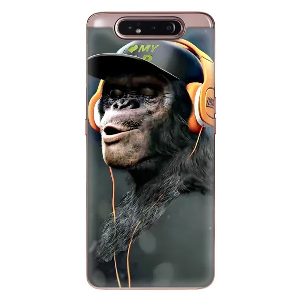Чохол з принтом «В навушниках» для Samsung Galaxy a80 2019 ( A805F )