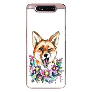 Чохли з картинкою Лисичка для Samsung Galaxy a80 2019 ( A805F ) (VPrint) (Весела лисичка)