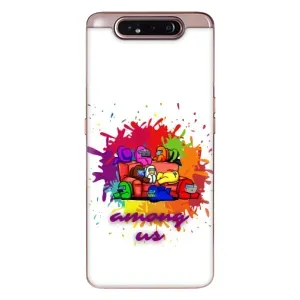 Чехол Амонг Ас для Samsung Galaxy a80 2019 ( A805F ) (AlphaPrint) (Яркий АмонгАс)