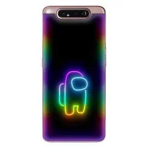Чехол Амонг Ас для Samsung Galaxy a80 2019 ( A805F ) (AlphaPrint) (Яркий скин)