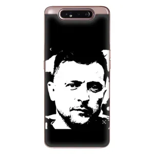 Чохол для Samsung Galaxy a80 2019 ( A805F ) (AlphaPrint - с принтом Зеленського) (Зеленский АРТ)