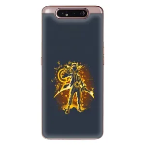 Naruto Anime Чохли для Самсунг Галаксі A80 2019 ( A805F ) (AlphaPrint) (золотий Наруто)