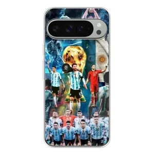 Чехлы Месси для Google Pixel 10 Pro XL (AlphaPrint) (Аргентина Месси)