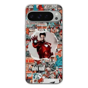 Чехлы с героями Марвел Google Pixel 10 Pro XL (VPrint) (Айронмен)
