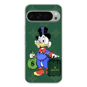 Чехли для Google Pixel 10 Pro XL - Скрудж МакДак Louis Vuitton (PREMIUMPrint) (Богата Утка)