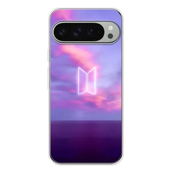 Чехол с принтом «BTS логотип» для Google Pixel 10 Pro XL Чехол с принтом «BTS логотип» для Google Pixel 10 Pro XL
