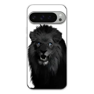 Чехлы с картинками животных Google Pixel 10 Pro XL (Черный ЛЕВ)