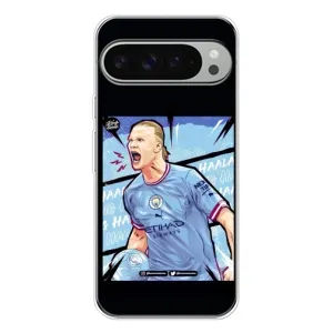 Чехлы с футболистом Ерлинг Холанд для Google Pixel 10 Pro XL (AlphaPrint) (гол Эрлинг Холланд)