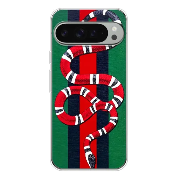Чохол з принтом «Gucci змія» для Google Pixel 10 Pro XL