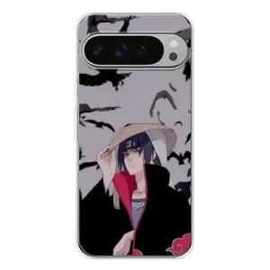 Чехол Итачи Учиха дляПиксель 10 Про ХЛ (AlphaPrint) (Итачи Вороны)