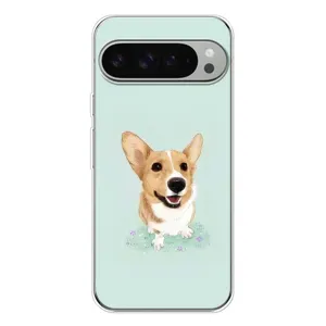 Чехлы с собаками для Google Pixel 10 Pro XL (VPrint) (Корги)