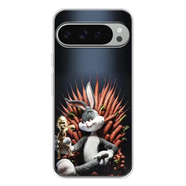 Чехол с принтом «Король Кролик» для Google Pixel 10 Pro XL
