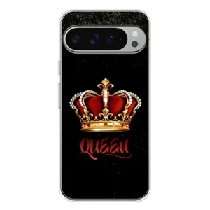 Чехол с Короной Пиксель 10 Про ХЛ - (AlphaPrint) (Корона короля)