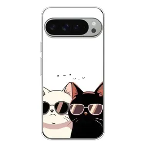 Чохол з малюнком кіт на Google Pixel 10 Pro XL (Коти в окулярах)