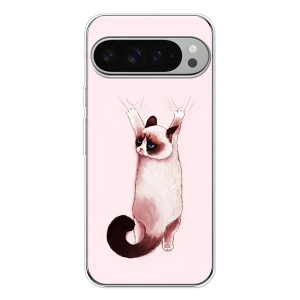 Чехол с принтом «Котик падает» для Google Pixel 10 Pro XL Чехол с принтом «Котик падает» для Google Pixel 10 Pro XL